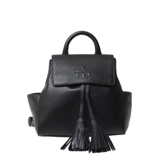 Tory Burch Thea Mini Backpack Black New Leather - Picture 7 of 11